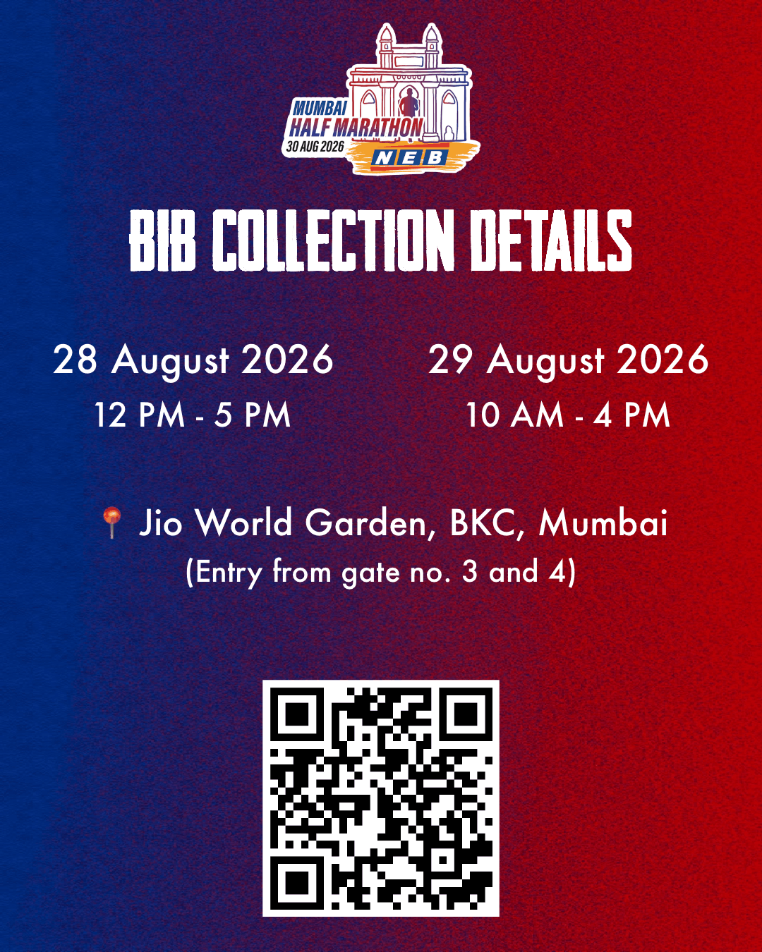 Bib collection details